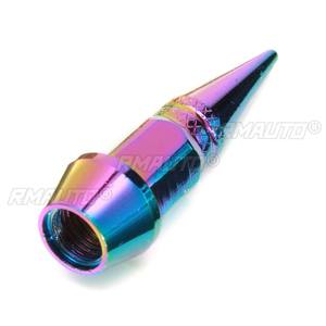 4 tapas de válvula de neumático de aluminio con pincho largo para coche, camión, bicicleta y motocicleta - Product Image 5