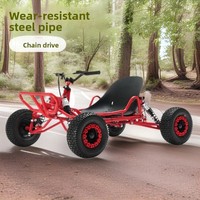 Nuevo Go-Kart de 63.3CC a Gasolina, de Alto Rendimiento, Todoterreno, para Uso Familiar, 35 km/h, Gran Venta