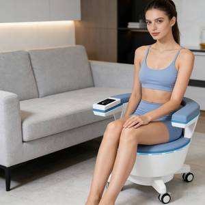 Entrenador de Suelo Pélvico Vertical Delgado con Enchufe Estadounidense para Aplicación en la Piel y Uso Doméstico/Comercial - Product Image 1