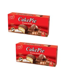 Estándar internacional Fabricante de Vietnam Suministro CakePie Caja de pastel suave Pastel de chocolate 12 paquetes para adultos y niños Sabor dulce - Product Image 2