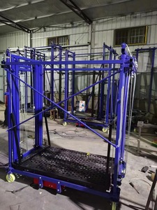 Vente flash : Échafaudage électrique portable de 500 kg, 2 m, 4 m, 6 m, 8 m, 10 m, é<span class=keywords><strong>l</strong></span>évateur <span class=keywords><strong>pour</strong></span> peinture murale, <span class=keywords><strong>pour</strong></span> la construction - Product Image 2