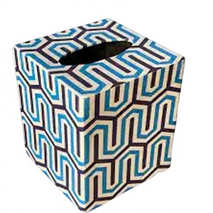 Classic <b>Pattern</b> Wood Eco-Friendly AZ ENTERPRISES AZE-MTB035 Handmade <b>Tissue</b> Box Decorative <b>Paper</b> Napkin Holder for Home Bathroom - Product Image 4