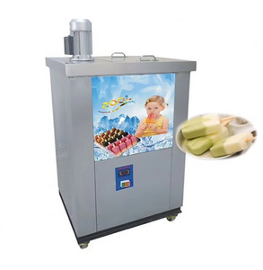 New Type of Quick Frozen Double Can <b>Yogurt</b> Freezing Ice Lolly Mechanical Popsicle Machine Mold Popsicle Machine Packaging - Product Image 1