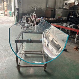Verre architectural courbé trempé de haute résistance et résistant à la chaleur, de 3 mm à 30 mm, fabriqué en usine - Product Image 1