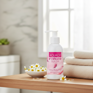 Gel intime antimicrobien Aquacy 150 ml, produit d'hygiène féminine antibactérien efficace - Product Image 3