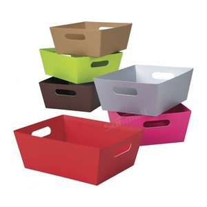 Cestas de Regalo Vacías de Cartón Apilables Personalizadas para Vino y Contenedor de Cestas de Regalo - Product Image 4