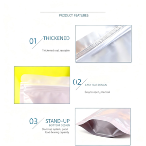 ถุงไมลาร์เกรดอาหารแบบตั้งได้<span class=keywords><strong>แล</strong></span>ะกล่องแบบคอมโบ พร้อมซิปปิดผนึกสำหรับบรรจุภัณฑ์กัญชา<span class=keywords><strong>แล</strong></span>ะของขวัญขนม-3.5 ถุง - Product Image 5