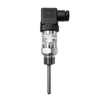 Sonda de Temperatura RTD PT100, Sensor de Platino, Precisión Industrial, Medición de Líquidos Químicos y Alimentos