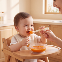 Cuillère d'alimentation pour bébé en silicone sans BPA, cuillère souple résistante à la chaleur, anti-chute, cuillère d'apprentissage pour les tout-petits de 6 mois et plus