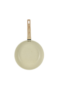 Sartén Antiadherente de Acero al Carbono con Color/Logotipo/Tamaño Personalizado, Apta para Inducción, con Tapa de Vidrio, Utensilios de Cocina Duraderos, 30 cm - Product Image 3