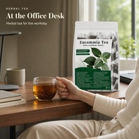 Thé articulaire apaisant pour les douleurs lombaires, à base de feuilles d'Eucommia Ulmoides, 3g x 20 sachets scellés, 60g, sachet autoportant, OEM
