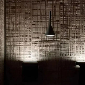 Matériaux de décoration murale intérieure et extérieure en texture bois grainé, pierre flexible - Product Image 5