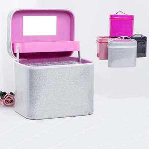 फैक्टरी थोक हीरा पेंटिंग राल हीरे भंडारण बैग भंडारण बोतल 15/30/60/120 बोतल किट जिपर सूटकेस - Product Image 6