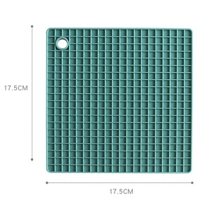 Wholesale Customized Classic Design Rectangle Shape Extra Large Heat Resistant Durable <b>Silicone</b> Table Placemat Fujian Made OEM - Product Image 5