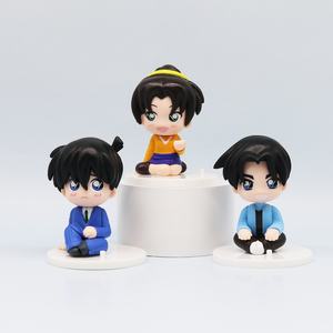 8 Piezas/Juego Versión Q Figura de Anime de PVC de Conan Kudou y Shinichi Mouri Ran para Máquina de Juego de Caja Sorpresa de Gashapon, Juguete de Premio - Product Image 3