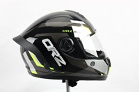 Casque d'équitation ABS intégral approuvé par le DOT de haute qualité Casque de moto neuf avec double visière personnalisable