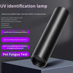 UV-Licht Schwarzer Spiegel 365mm Taschenlampe Wiederaufladbar Fluoreszenzmittel-Identifikation Münzen Banknoten Nagelkunst-Lampe IP20 - Product Image 2