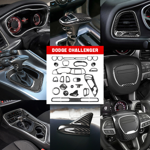 OEM Carbon-Faser Auto Vollständiges Innenausstattungs-Set für Dodge Challenger 2015-2023 Großhandelsproduktion und Anpassung - Product Image 2