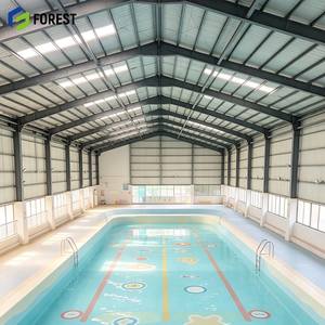Edificio Modular de Acero de Gran Envergadura para Piscinas, Centro de Distribución y Depósito de Equipamiento Deportivo Acuático de Alta Resistencia - Product Image 1