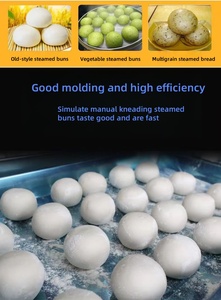 Máquina para hacer bollos al vapor barata, equipo para dividir y redondear masa con motor, máquina para dividir masa de pizza - Product Image 3