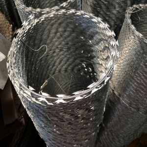 Người GIÁM HỘ dao cạo giá rẻ và cerca veddspan Chất lượng cao barb dây giá mỗi cuộn mạ kẽm dây thép gai trang trại hàng rào nhà Máy Giá - Product Image 1