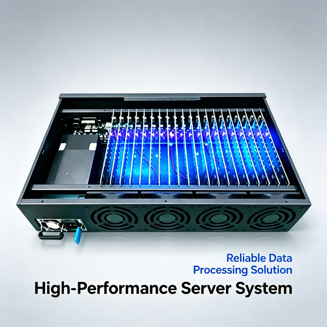 20 Ports USB Hub P30 Rackmount Phone Farm Box Server Chassis for Used for Program Testing and Batch Management