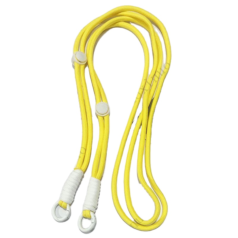 2025 New Products Hotsale Nylon Lanyard Keychain Woven Chain Plain Colorful Cell Phone Lanyard Promotional Gifts