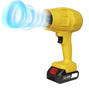 Ventilador Turbo Inalámbrico de Alta Potencia, Portátil, Recargable, con Batería de Litio, Recolector de Polvo, Soplador de Grado Profesional - Product Image 1