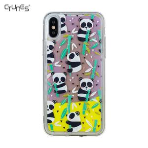 CTUNES Neon Sand Quicksand Glitter Flüssigkeit Glow in <span class=keywords><strong>The</strong></span> Dark Custom Handy Fall Für iPhone 6 7 8 X xs - Product Image 4