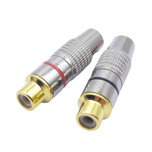 Conector de Audio y Video Coaxial Weiyida 270RCA Hembra, Chapado en Oro - Product Image 3