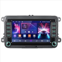 Autoradio multimédia 7 pouces pour VW Skoda avec Carplay intégré, Android Auto, navigation GPS et caméra de recul