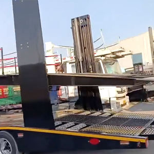 Semirremolque de Plataforma Plana Resistente de 40 pies para Transporte de Contenedores, Transporte de Carga Transfronteriza en África, Logística Portuaria y Servicio de Entrega - Product Image 6