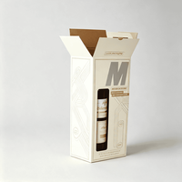 Boîte de transport en papier kraft personnalisée pour boissons, café, jus, emballage à emporter avec poignée et impression de logo