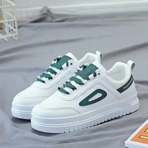 <span class=keywords><strong>Zapatillas</strong></span> <span class=keywords><strong>Blancas</strong></span> <span class=keywords><strong>de</strong></span> Otoño para <span class=keywords><strong>Mujer</strong></span>, con Parte Superior <span class=keywords><strong>de</strong></span> Malla Transpirable, Entresuela <span class=keywords><strong>de</strong></span> Goma, Estilo Casual para Deportes, Fitness y Caminar, Estilo Moderno - Product Image 6