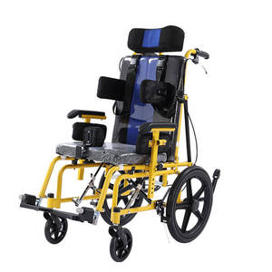 Alta qualità multifunzionale manuale robusta sedia a rotelle per la terapia di riabilitazione della paralisi cerebrale forniture sedia a rotelle per i bambini - Product Image 1