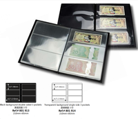 Albums de collection de billets de banque et de timbres PCCB professionnels, très demandés