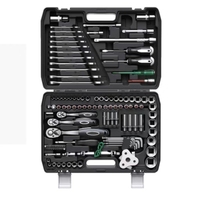 Boîte à outils portable de réparation de voiture 46 pièces Kit d'outils d'entretien multifonctionnel