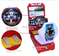 Machine de jeu vidéo d'arcade à monnayeur LCD 22 pouces, jeu de course automobile pour enfants Outrun 2, avec garantie d'un an et prise en charge de la langue anglaise