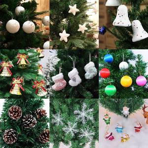Petit pendentif arbre <span class=keywords><strong>de</strong></span> <span class=keywords><strong>Noël</strong></span> avec pomme <span class=keywords><strong>de</strong></span> pin flocon <span class=keywords><strong>de</strong></span> neige cloche arc et étoile haut vieil homme accessoires suspendus décorations <span class=keywords><strong>de</strong></span> vêtements - Product Image 2