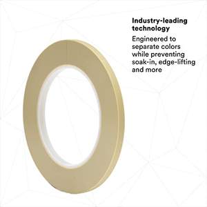 Nastro sottile da 3 <span class=keywords><strong>M</strong></span> 218 Sco Tch 218 polipropilene 3/4 X 60yd 5.0mil ad alte prestazioni - Product Image 3