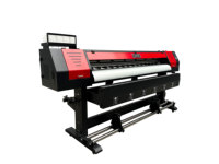 Printer Gulung UV kepala ganda 1.6 meter dan 1.8 meter kondisi baru pernis putih dan kulit tipe produk DTF