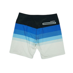 Short de bain pour homme Taille moyenne élastique en coton Oxford Tissu avec cordon de serrage Fermeture Respirant Séchage rapide Écologique Casual Mesh Shorts - Product Image 2