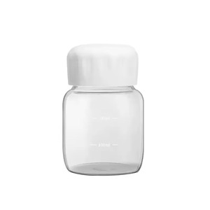 300 ml Küçük Şişman Tasarım Milkshake Bardağı Yüksek Borosilikat Cam Şişe Su Süt Meyve Suyu Çay İçecek için - Product Image 5