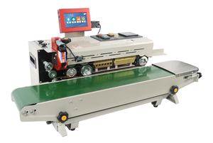 เครื่องซีลถุงฟอยล์อะลูมิเนียมแบบต่อเนื่อง เครื่องซีลถุงพลาสติกใส่อาหาร ถุงชา เครื่องซีลและพิมพ์วันที่อัตโนมัติ - Product Image 2