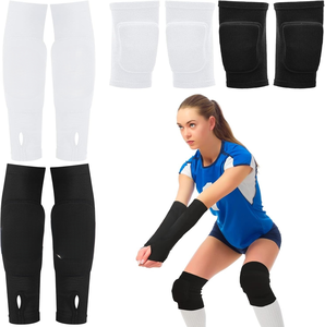 Equipo <span class=keywords><strong>de</strong></span> protección <span class=keywords><strong>para</strong></span> jóvenes adultos 2025, <span class=keywords><strong>rodilleras</strong></span> <span class=keywords><strong>de</strong></span> nailon transpirables suaves <span class=keywords><strong>para</strong></span> bailarines <span class=keywords><strong>de</strong></span> voleibol, Yoga, lucha libre, correr, ciclismo, almohadilla <span class=keywords><strong>de</strong></span> uso - Product Image 2