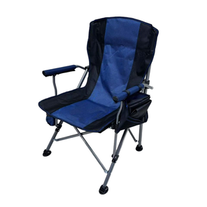 في الهواء الطلق كبيرة مسند ظهر مساند للذراعين حامل أكواب جيوب جانبية لصيد الأسماك للشاطئ والشاطئ من الفولاذ المقاوم للصدأ سميكة معززة - Product Image 2