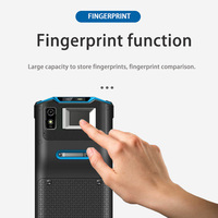 4G Android 13 Dispositivo PDA de mano Almacén Wifi Bluetooth QR Lector de código de barras Terminal Pantalla grande 2D Escáner de código de barras PDA 4G64G