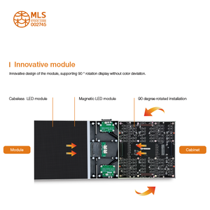Indoor Vollfarbige Festinstallierte <span class=keywords><strong>LED</strong></span>-Anzeige P4 3840Hz Panel SMD <span class=keywords><strong>LED</strong></span>-Bildschirm Videowand Fabrik für Bühnenhintergrund Kommerzielle Nutzung - Product Image 4