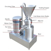 JMF-65 Eenfase Fractionele Colloïdmolen 500Kg Capaciteit Voor Voedselverwerking Voor Groentemeel Fruitsnacks Noten Boerderijen