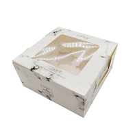 Boîtes à cupcakes et à tartes aux œufs biodégradables en papier couché de qualité supérieure, auto-établissantes, avec gaufrage, dorure à chaud et revêtement UV, personnalisables, vente en gros usine